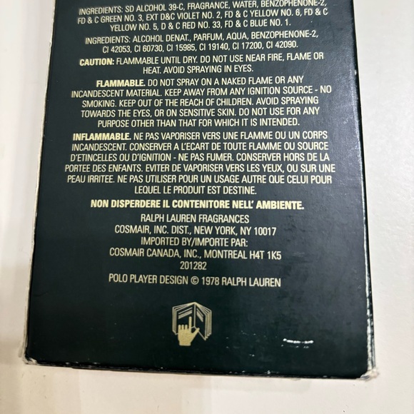 Vintage 1978 Ralph Lauren POLO Green Bottle After shave USA EMPTY - Picture 4 of 7